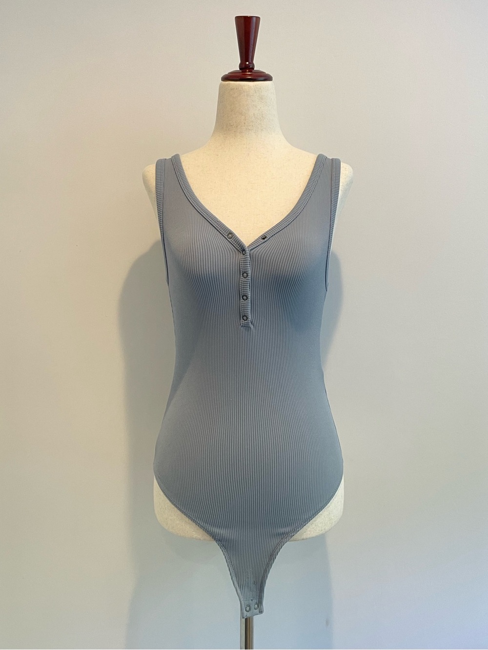 Abercrombie & Fitch Soft A&F Blue Bodysuit - size XS